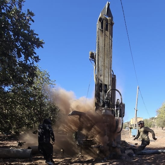 مشروع حفر الآبار والبحث على المياه الجوفية