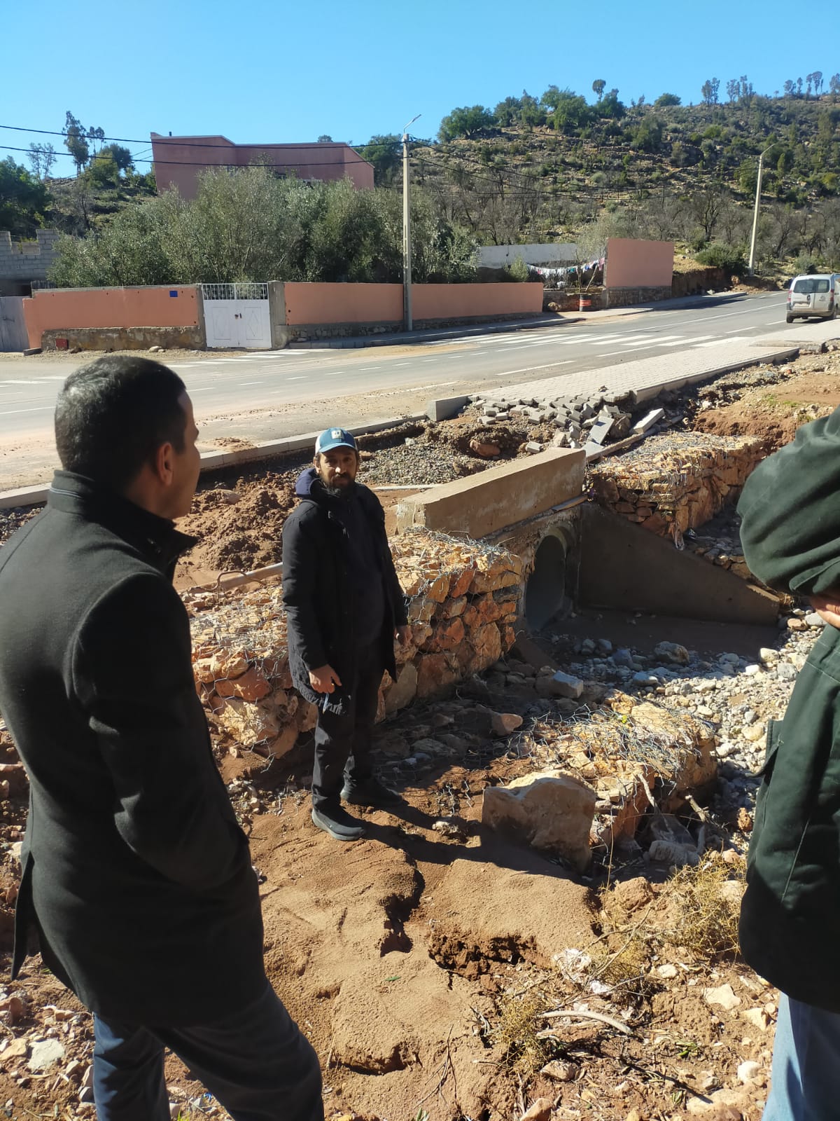زيارة ميدانية لمعاينة الأضرار التي خلفتها التساقطات المطرية الأخيرة