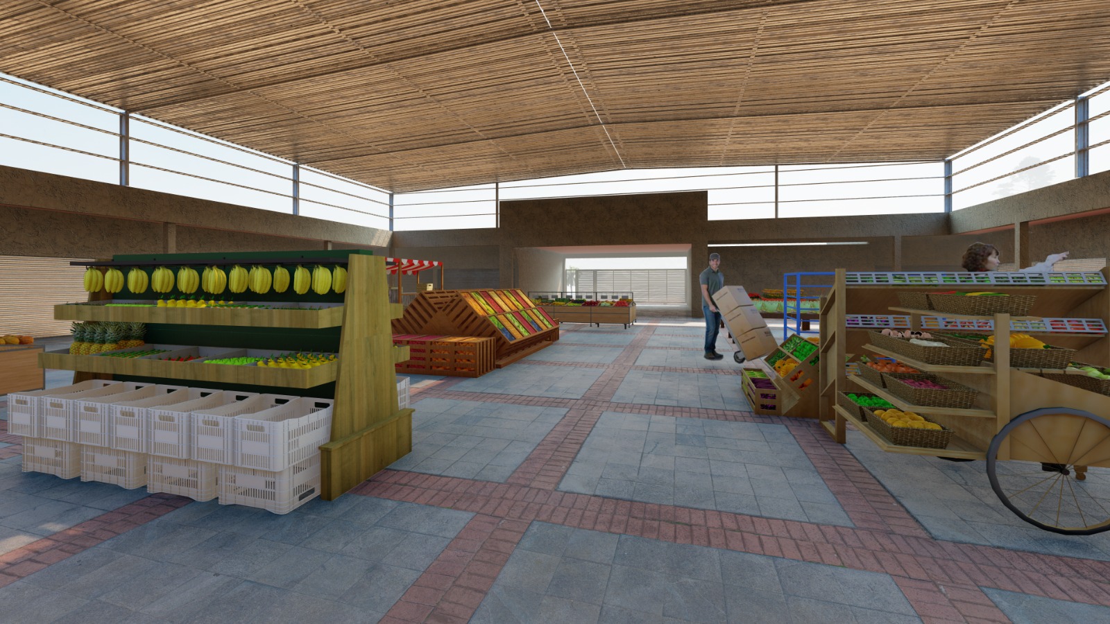 مشروع تهيئة السوق الاسبوعي إثنين أقصري